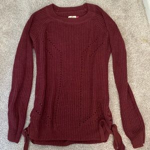 Tie detail sweater